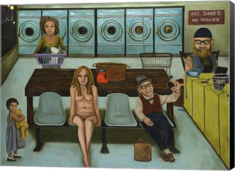 Framed Laundryday 7 Print