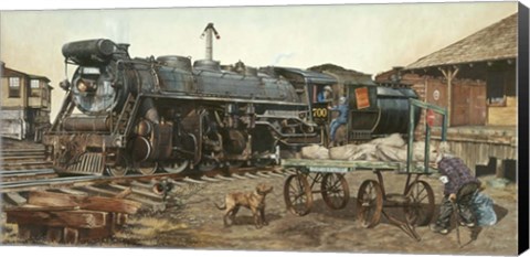 Framed Unwelcome Passenger Print