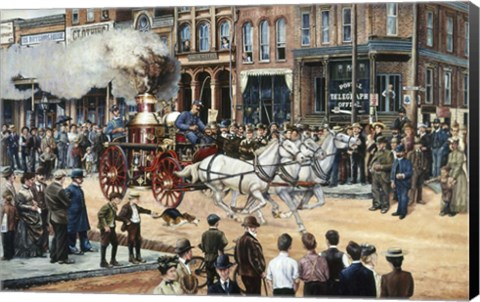 Framed Main Street Spectacle Print