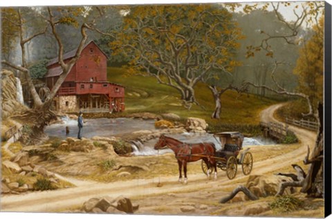 Framed Country Sportsman Print