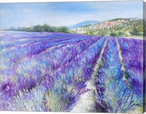 Framed Lavender IV Print