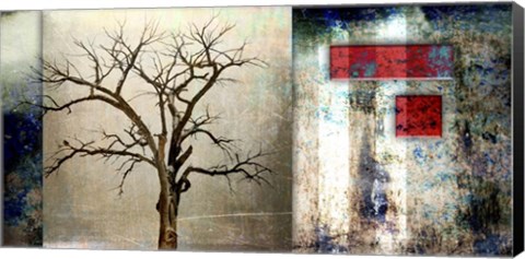 Framed Cottonwood Tree Part 12 Print