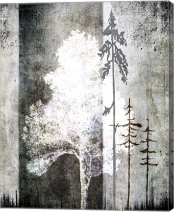 Framed July Tree 2 Print