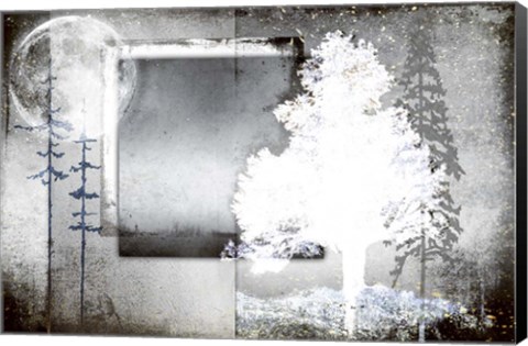 Framed July Tree 7 Print