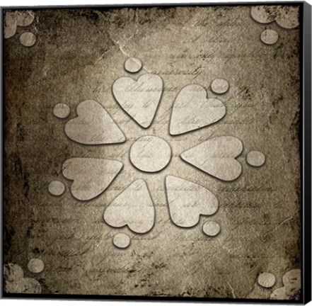 Framed Decorative BK 1 Print