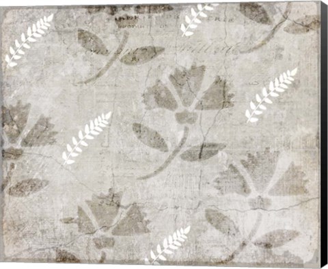 Framed Decorative Pattern 5 Print