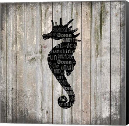 Framed Country Sea V2 1 Print