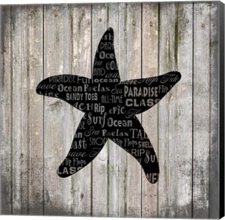 Framed Country Sea V2 3 Print