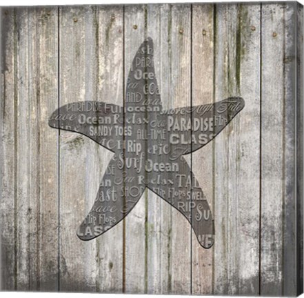 Framed Country Sea V3 3 Print