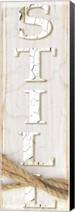 Framed Country Wood Sign V2 3 Print