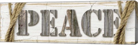 Framed Country Wood Sign V3 1 Print