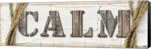 Framed Country Wood Sign V3 2 Print