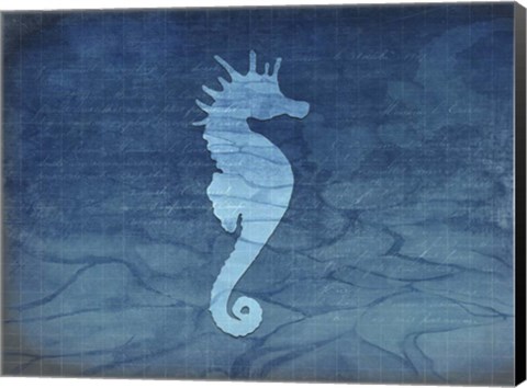 Framed Gypsy Blue Cyanotype V5 Print