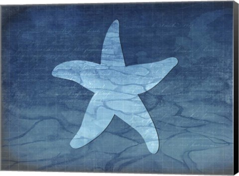 Framed Gypsy Blue Cyanotype V6 Print