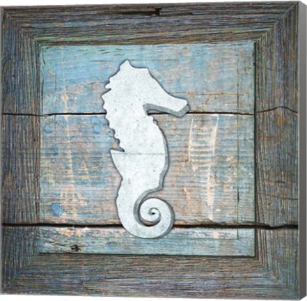 Framed Gypsy Sea Blue Framed 2 Print