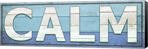 Framed Gypsy Sea Sign V2 5 Print