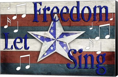 Framed American Freedom Collection 4 Print
