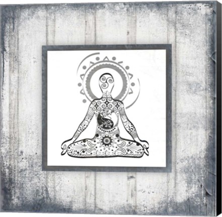 Framed Gypsy Yoga V1 2 Print