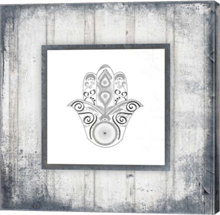 Framed Gypsy Yoga V2 2 Print