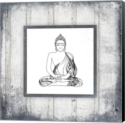 Framed Gypsy Yoga V3 2 Print