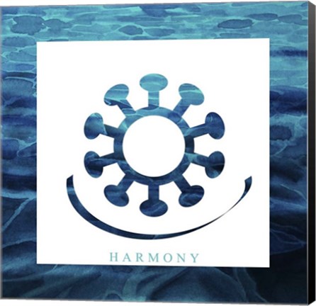 Framed Yoga V1 Harmony Print