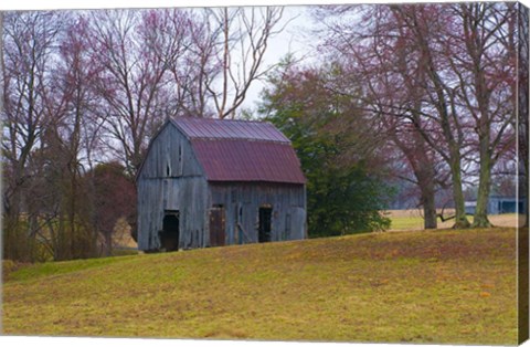 Framed Abandon Barn Print