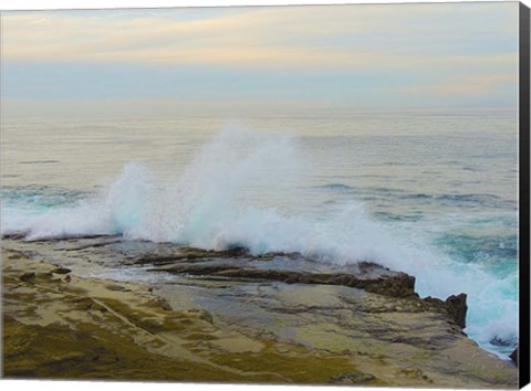 Framed La Jolla Beach Print