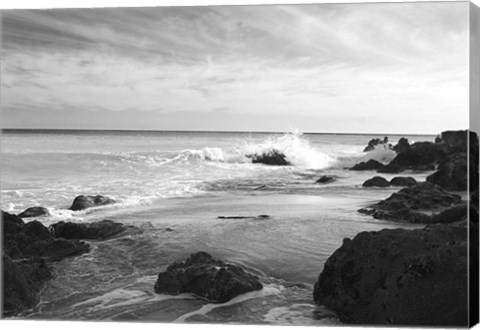 Framed Point Dume Print