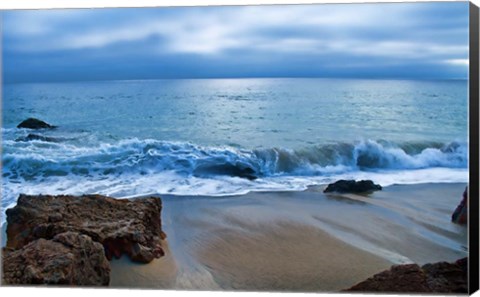 Framed Zuma Beach Print