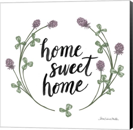 Framed Happy to Bee Home Words I Print