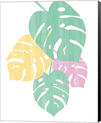 Framed Monstera IV Bright on White Print