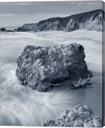 Framed California Coast Crop Print