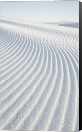 Framed White Sands I no Border Print