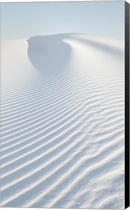 Framed White Sands II no Border Print