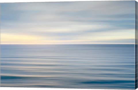 Framed On the Horizon II no Border Print