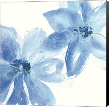 Framed Cobalt Clematis II Print