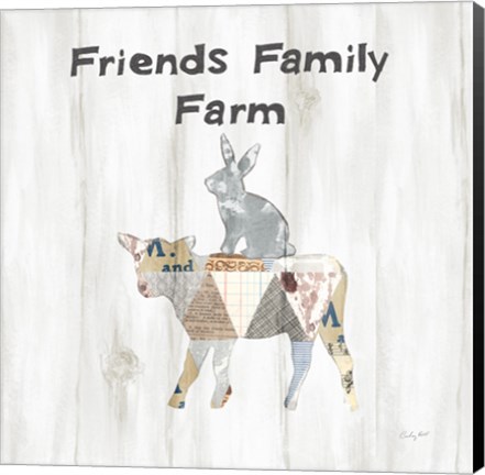 Framed Farm Family VIII Print