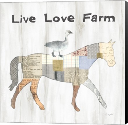 Framed Farm Family V Print