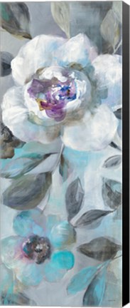 Framed Twilight Flowers II Print