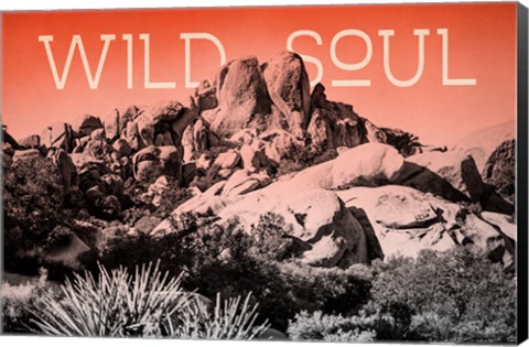 Framed Ombre Adventure II Wild Soul Print