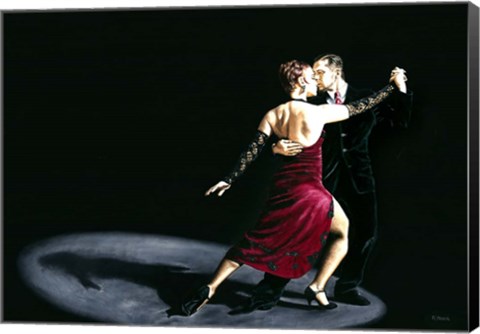 Framed Rhythm of Tango Print