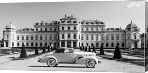 Framed At Belvedere Palace, Vienna Print