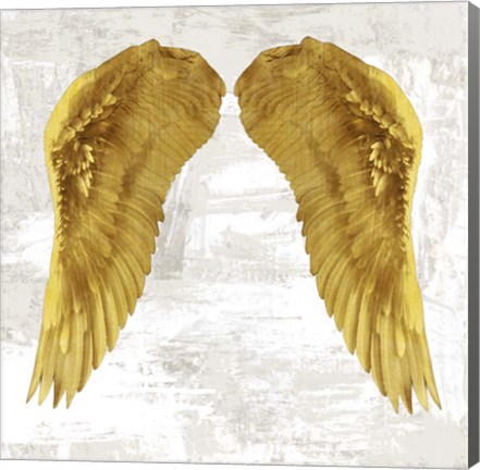 Framed Angel Wings IV Print