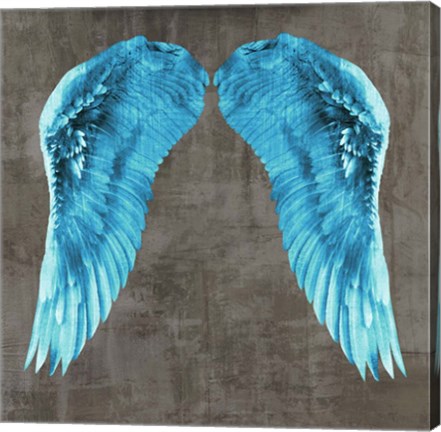 Framed Angel Wings V Print