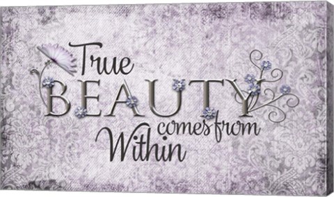 Framed True Beauty Print