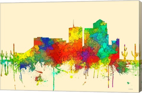 Framed Tucson Arizona-SG Print