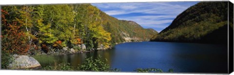 Framed View of Lower Cascade Lake, Keene, Essex County, New York State Print