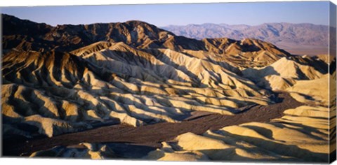 Framed Zabriskie Point, Death Valley, California Print