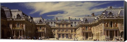 Framed Facade of Chateau de Versailles, Versailles, France Print