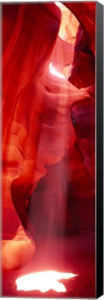 Framed Rock Formations, Antelope Canyon, Page, Arizona Print